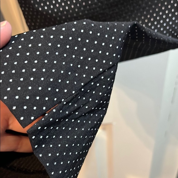 Charter Club Black Polka Dot Trousers - Picture 2 of 5